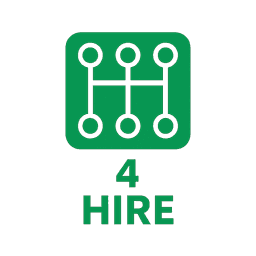 4Hire Cars Logo