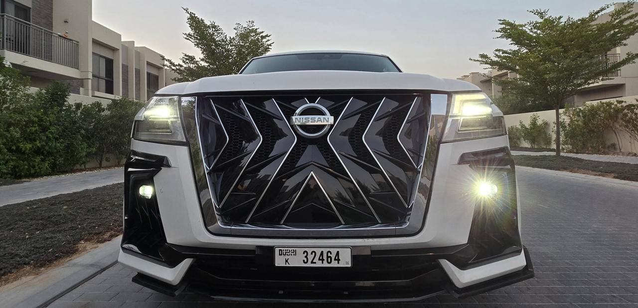 Nissan patrol 2023 Platinum Black Hawk kit