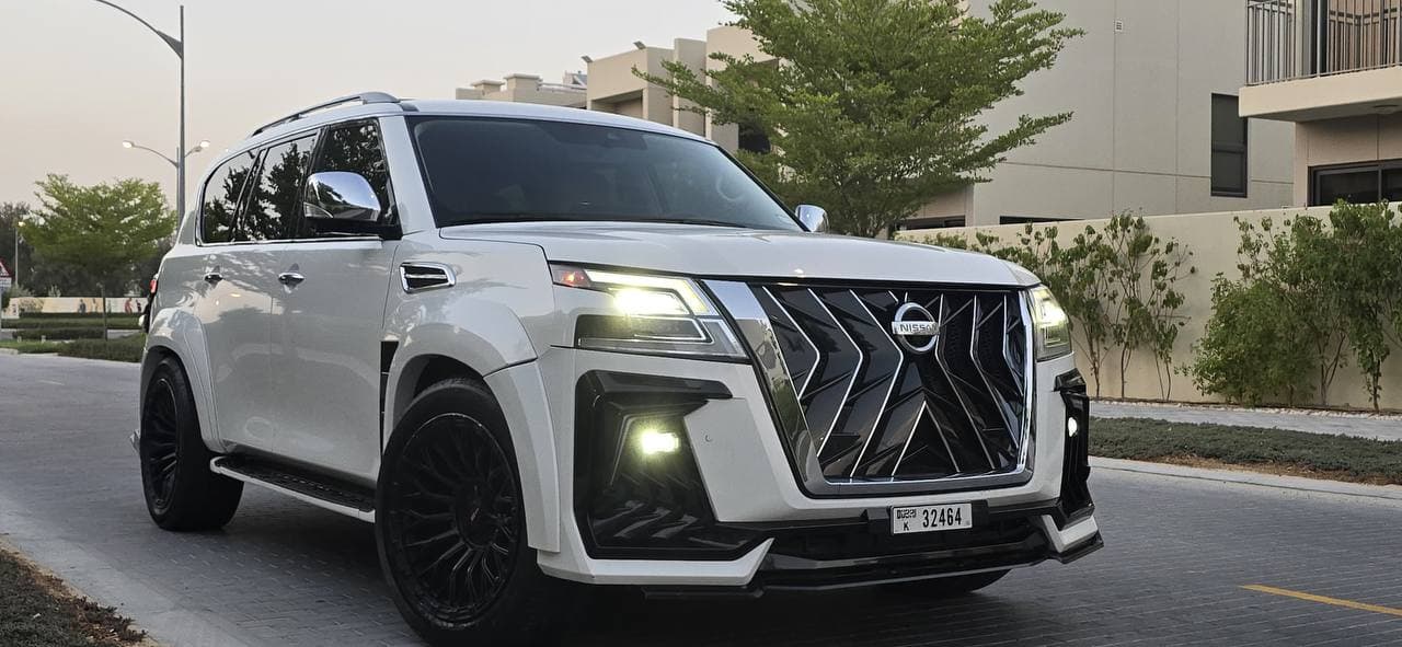 Nissan patrol 2023 Platinum Black Hawk kit image 4